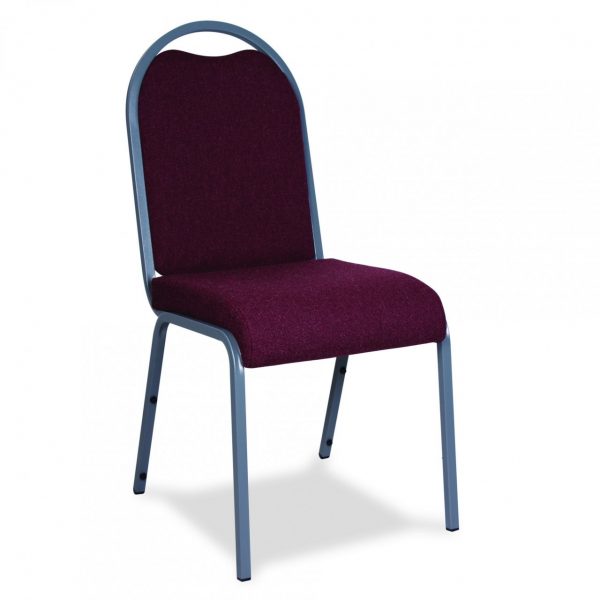 Metal Stacking Waterfall High Back Chair